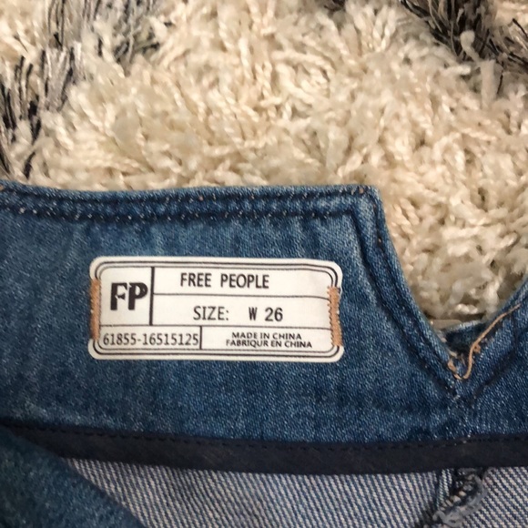Free People Wide Flare Jeans - Picture 3 of 5